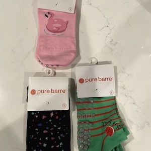 Bundle of pure barre socks